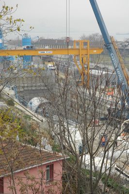 Yedikule Marmaray tunnel being constructed in 2006 3361