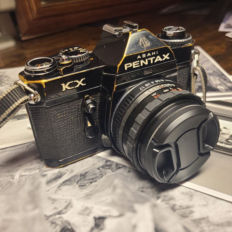 Well used Pentax KX