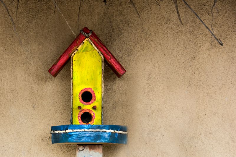 Those Colorful Bird Houses