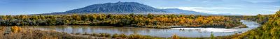 North Beach Overlook of the Rio Grande and the Sandias