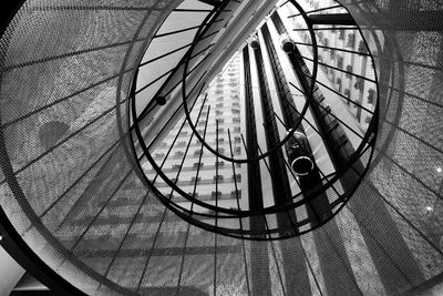 Interior towers &  Elevators in the Pan Pacific Hotel