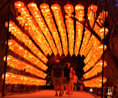 Walkway of 500 Chinese Lanterns