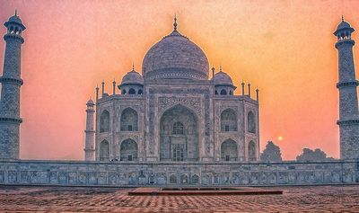 Taj Mahal Sunrise