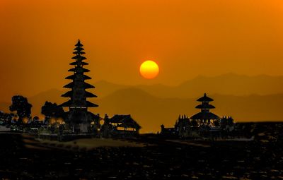 Temple Sunset