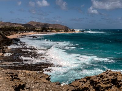 Sandy Beach Coastline