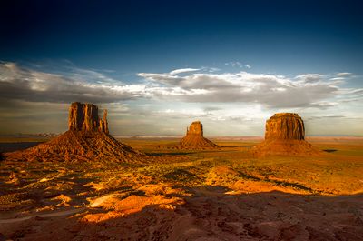 The Mittens near sunset