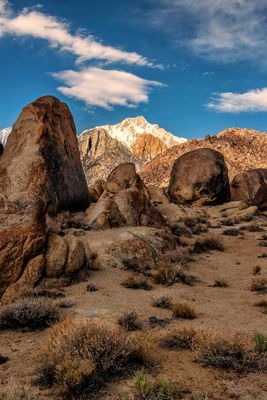Eastern Sierra from the Alabama Hills