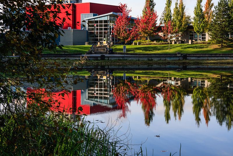 Evergreen Cultural Center - Reflection