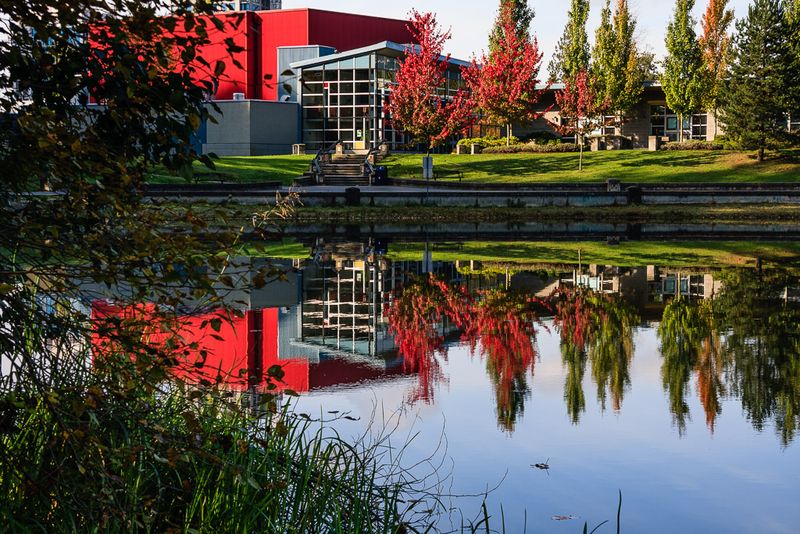 Evergreen Cultural Center - Reflection