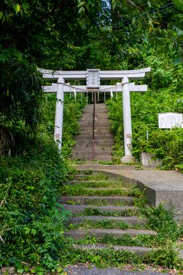 Shrine by the river