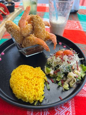 Coconut shrimp - Tiny Gecko