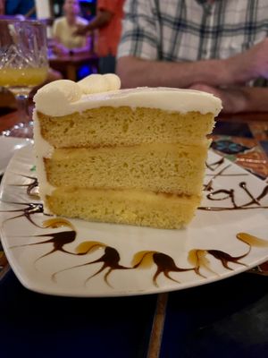 Lemon birthday cake