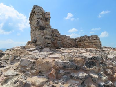 Ixchel Mayan temple ruins