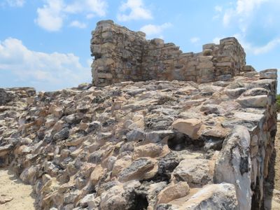 Ixchel Mayan temple ruins