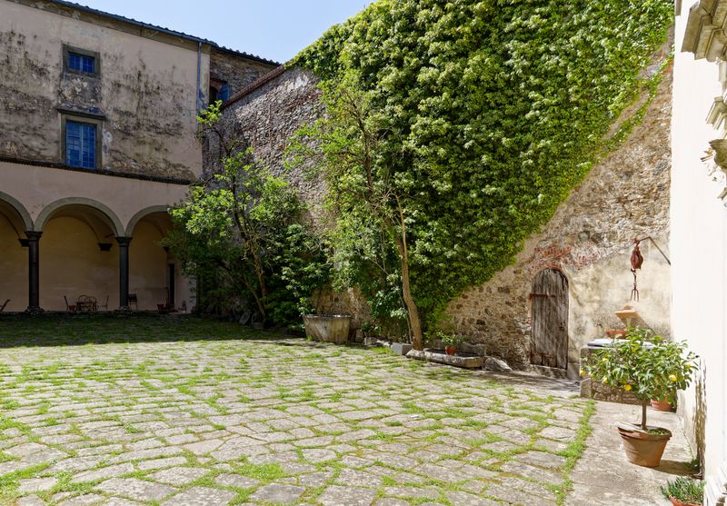 Courtyard at Doria Castle