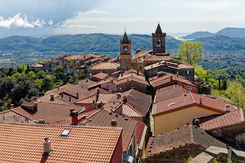 View from window of Doria Castle