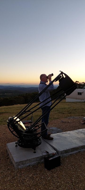 Deep sky observing with my mate Attila XX