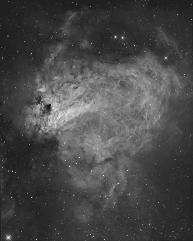 M17 The Swan Nebula Halpha