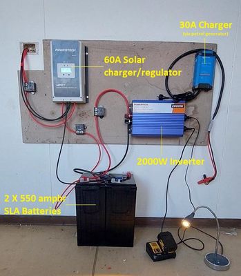 Electrical setup