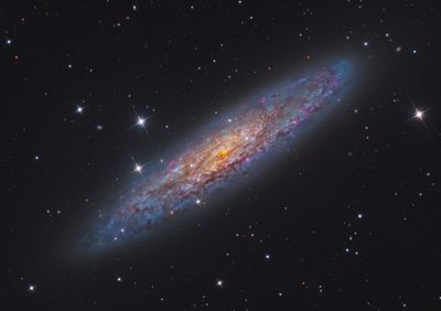 NGC 253 The Silver Dollar Galaxy