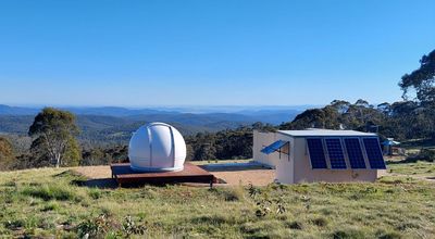 The outlook from Eagleview Observatory