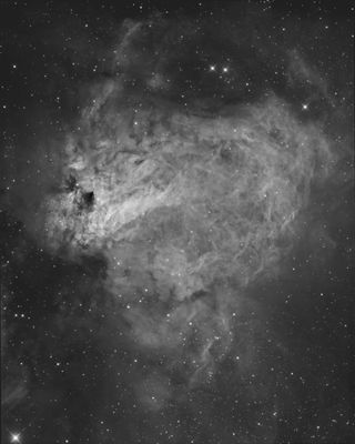 M17 The Swan Nebula Halpha