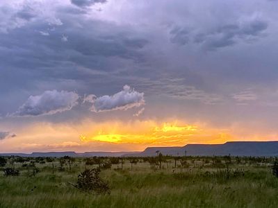 Black Mesa sunset
