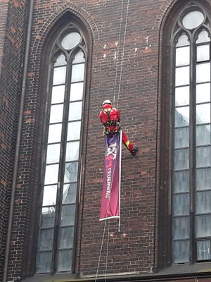Demo of the Rope Rescue Team