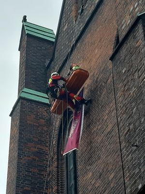 Demo of the Rope Rescue Team