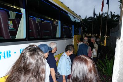 Bus ride to the restaurant on the first welcoming dinner (DSCF1982.JPG)