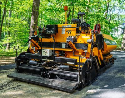 Photogenic Driveway Paving Machine