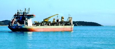 MPA Harbour dredging Ship