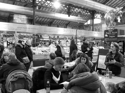 Lunch at the marché