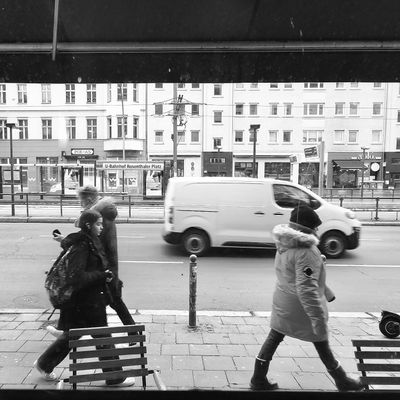 People-watching from the laundromat #1