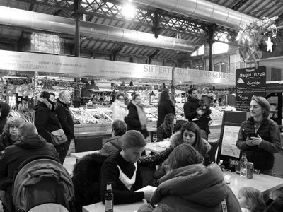 Lunch at the marche