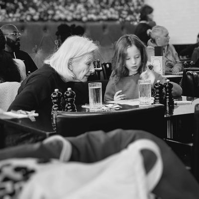 Waiting for lunch