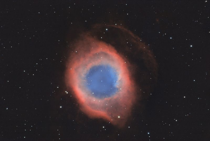 NGC7293 Helix Nebula HaRGB - 2023