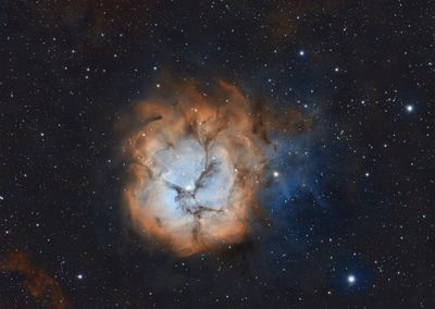 M20 Trifid Nebula SHO - 2023