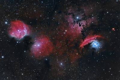 NGC6559 Nebula HaRGB - 2023