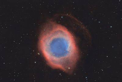 NGC7293 Helix Nebula HaRGB - 2023