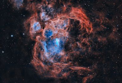 NGC6357 Lobster Nebula 'Garish' RGBSHO - 2024
