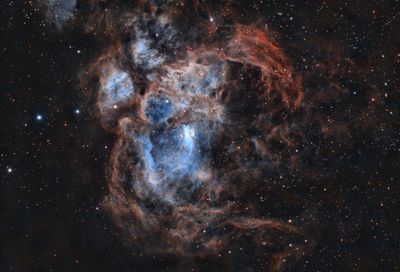 NGC6357 Lobster Nebula 'Natural' RGBSHO - 2024