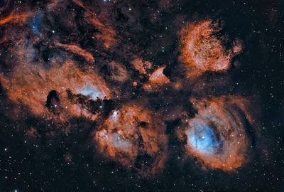 NGC6334 Cats Paw Nebula - 2025