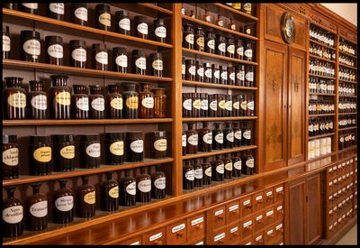 Old Pharmacy shelf - Malmö