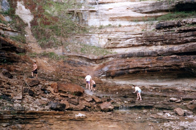 Buffalo River canoe trip, early '90s