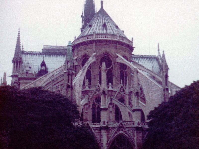 Notre Dame, Paris, Summer '79
