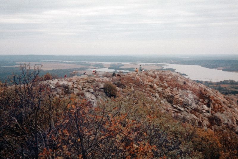 Pinnacle Mountain views, '80s or '90s