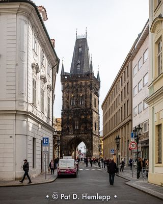 Tower and street