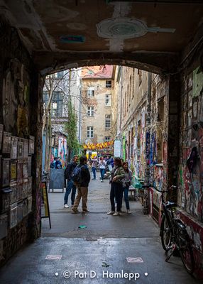 Alley and tunnel