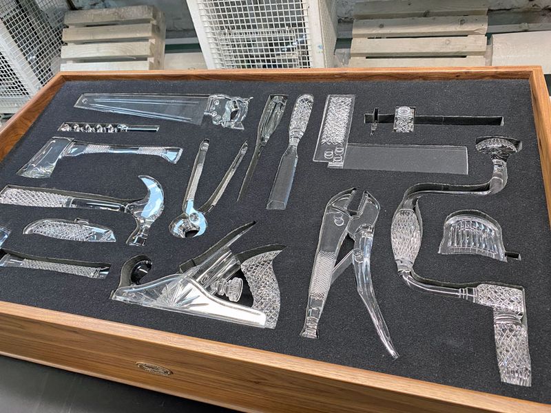 Waterford Crystal - Crystal tool set - 06-08 i0251